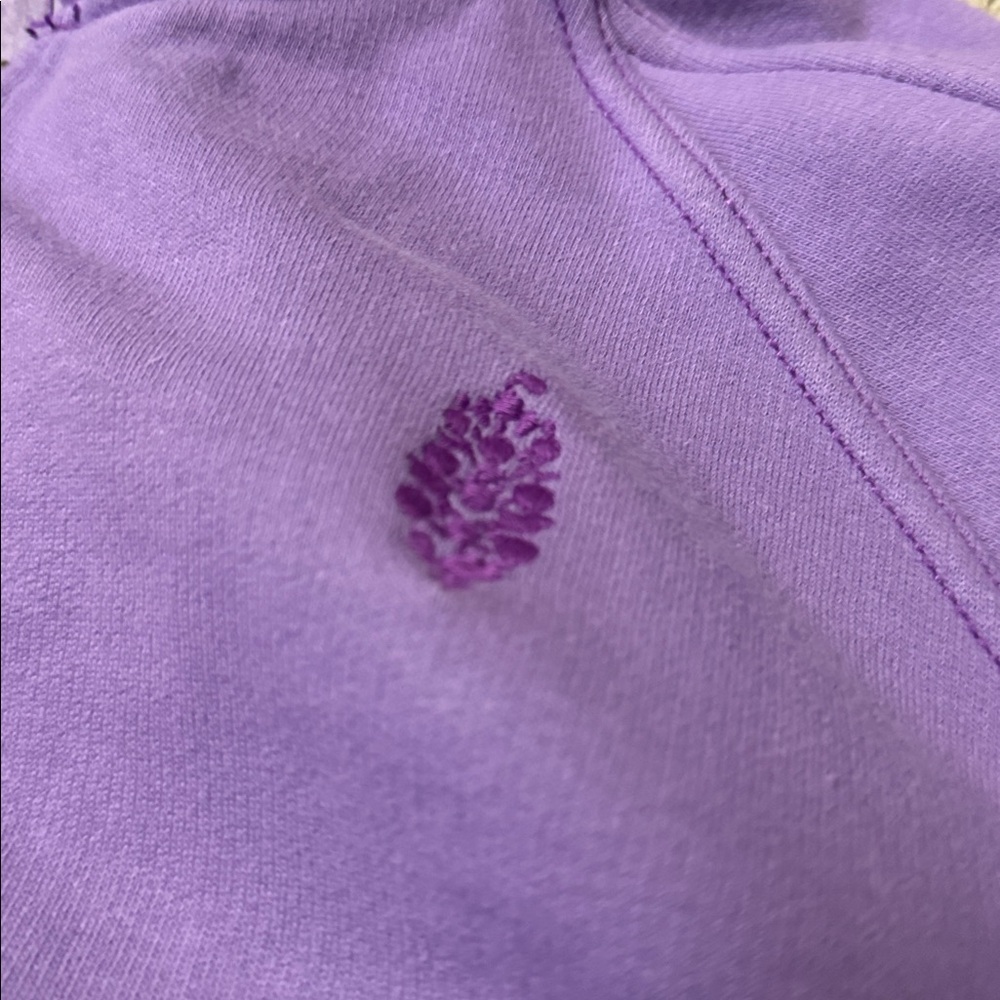 Free people - soooo adorable and cozy Purple Zip-Up Hoodie - Picture 2 of 4
